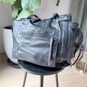 Liebeskind Black Leather Shoulder Bag